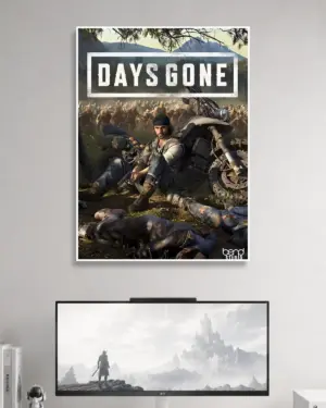 Days Gone Gaming Wall Poster