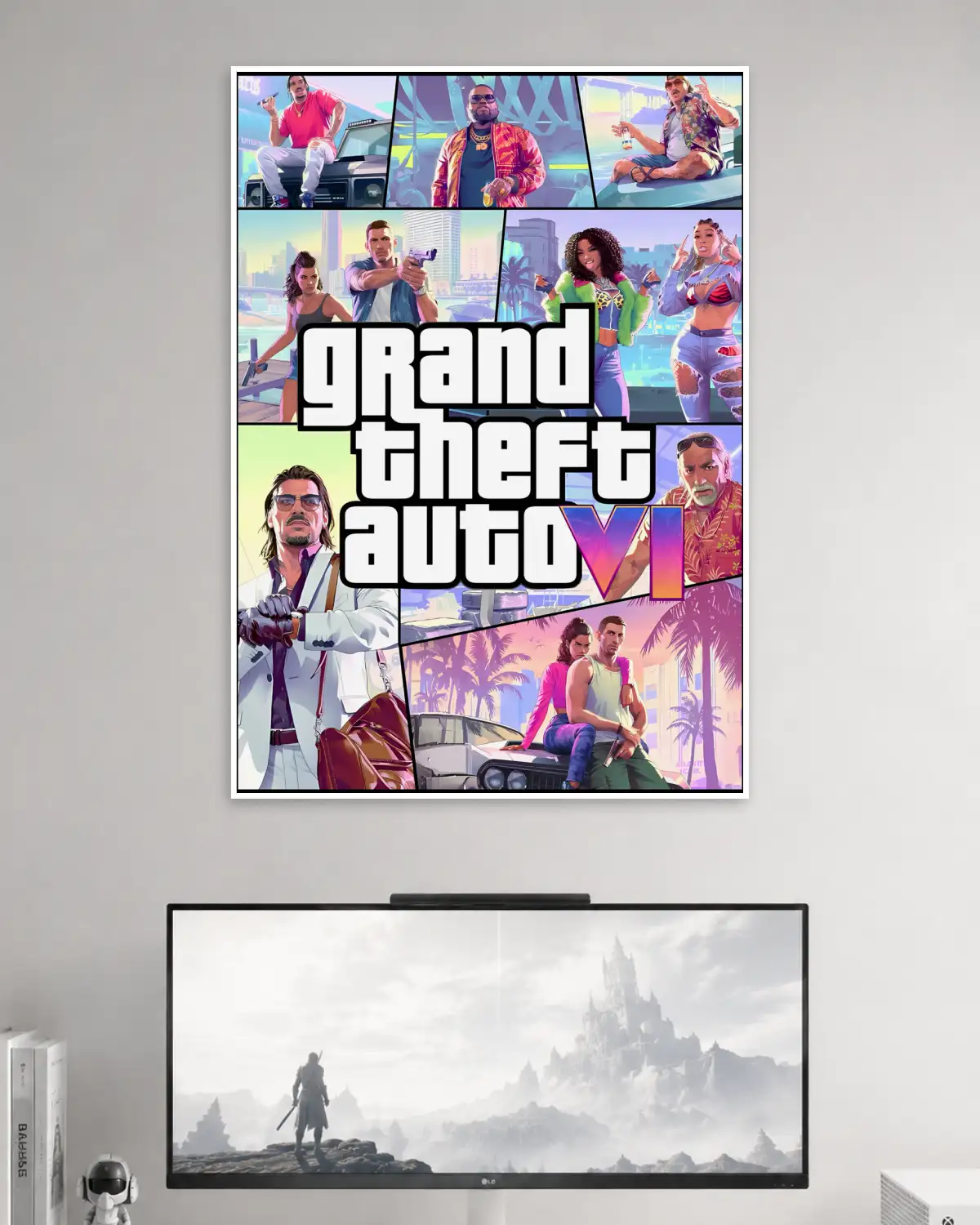 Grand Theft Auto Gaming Wall Poster