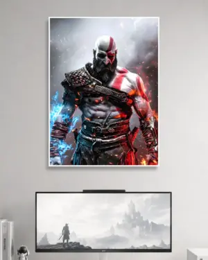 God Of War Gaming Wall Poster