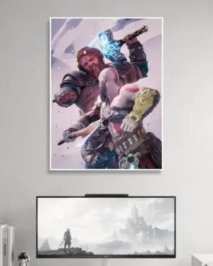 God Of War Gaming Wall Poster