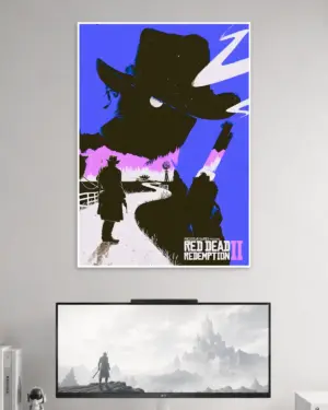Red Dead Redemption Gaming Wall Poster