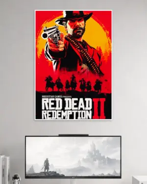 Red Dead Redemption Gaming Wall Poster
