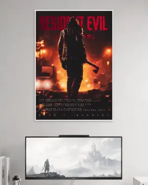 Resident Evil Gaming Wall Poster