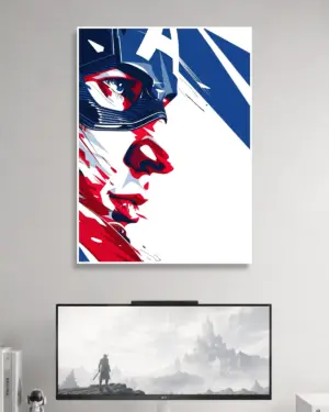 Captain America Poster | Marvel Poster