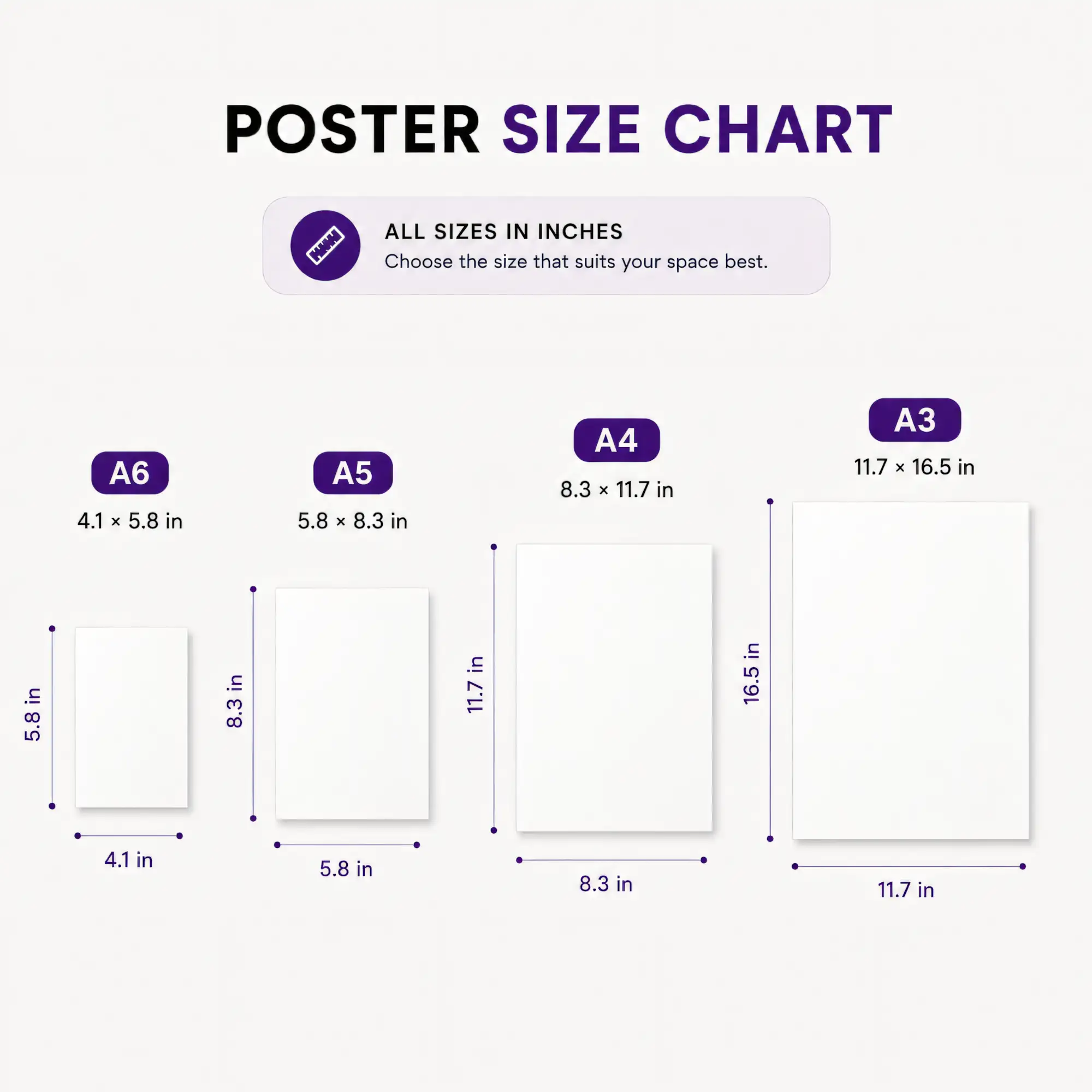 unblank size chart