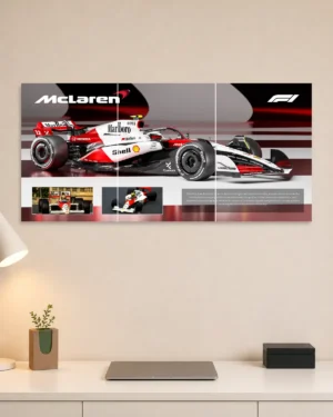 Mclaren Formula 1 Split Car Poster