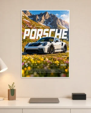 Porsche Car Wall Poster