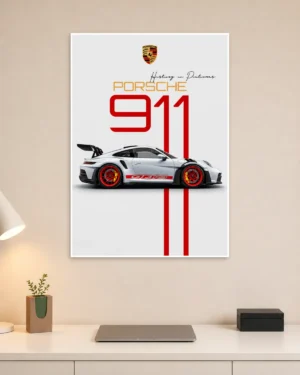 Porsche 911 Car Wall Poster