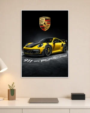 Porsche 911 Car Wall Poster