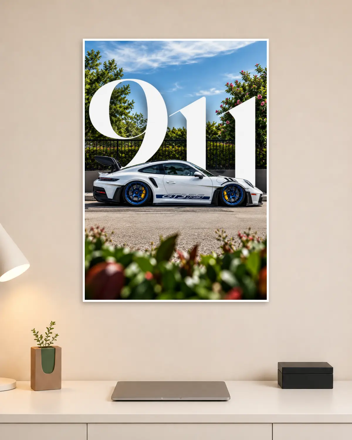 Porsche 911 Car Wall Poster