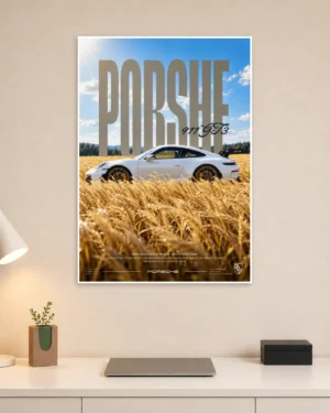 Porsche 911 Car Wall Poster