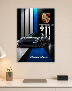 Porsche 911 Car Wall Poster