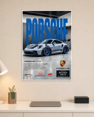 Porsche 911 Car Wall Poster