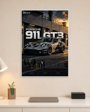 Porsche 911 Car Wall Poster