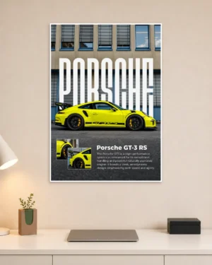 Porsche 911 Car Wall Poster