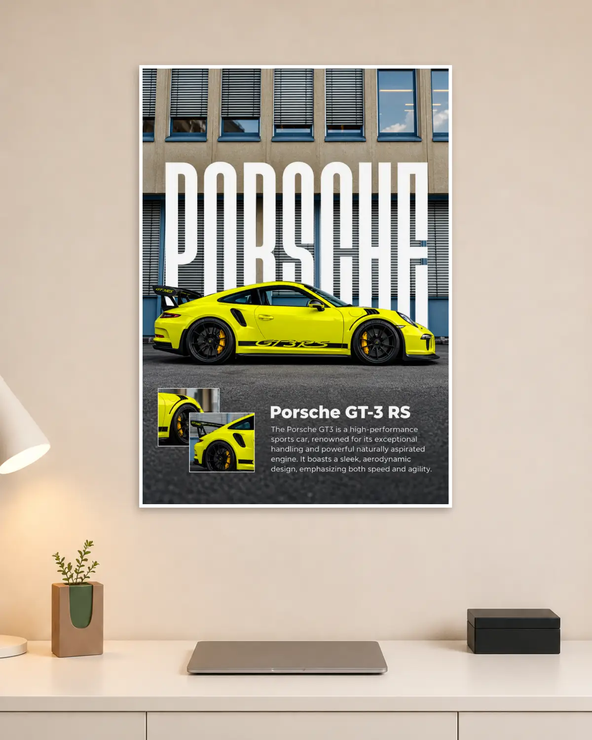 Porsche 911 Car Wall Poster