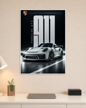 Porsche 911 Car Wall Poster