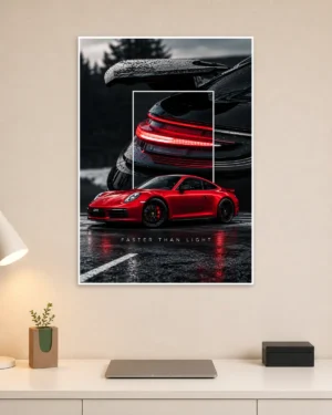 Porsche 911 Car Wall Poster