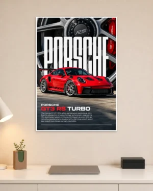Porsche 911 Car Wall Poster