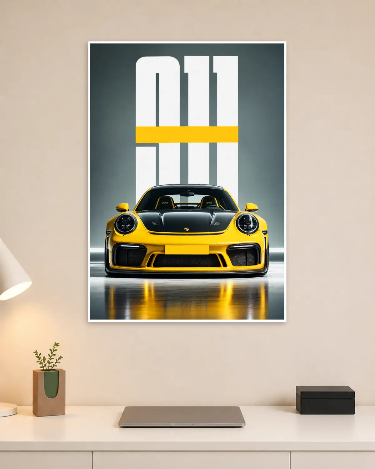 Porsche 911 Car Wall Poster