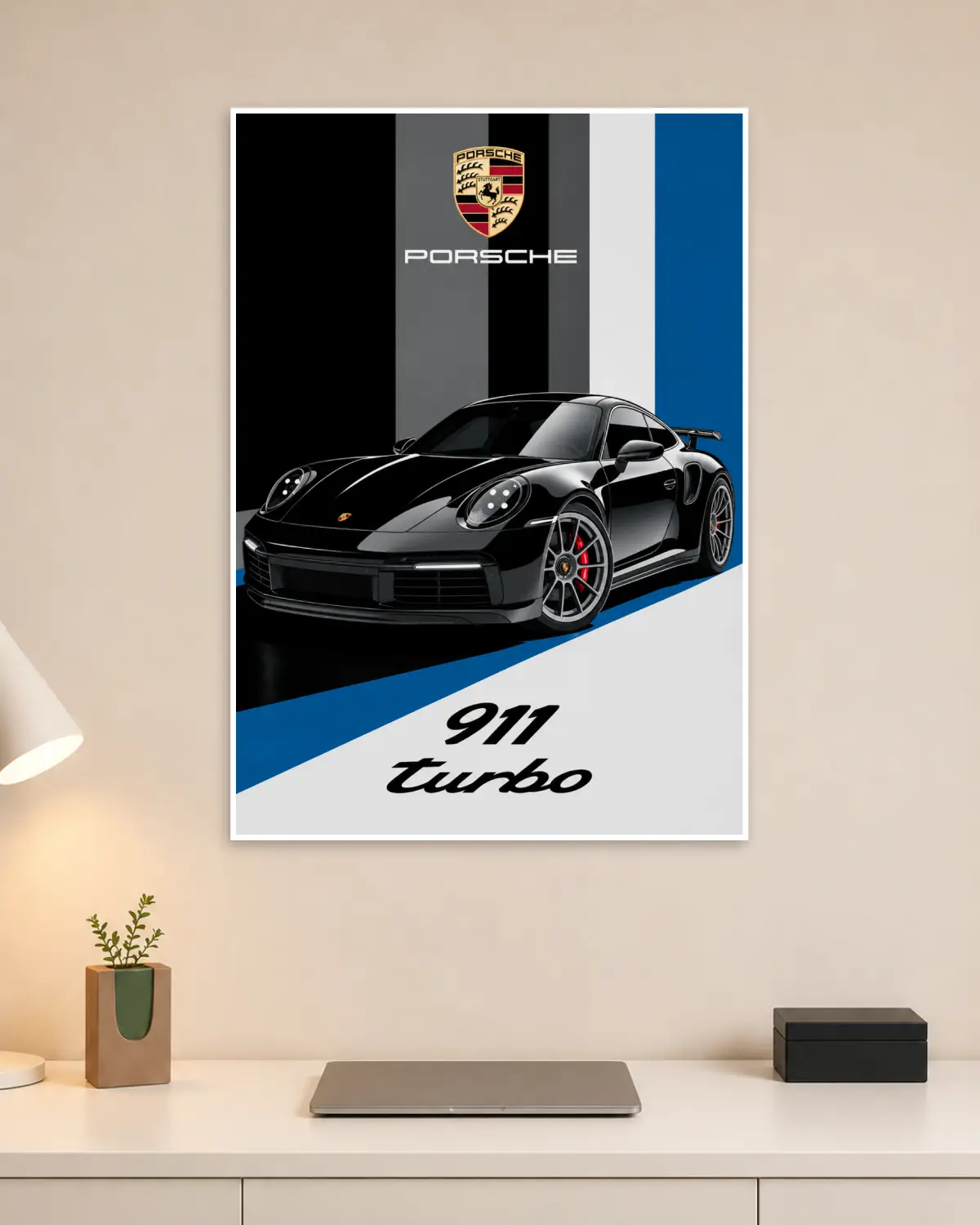 Porsche 911 Car Wall Poster