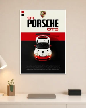 Porsche 911 Car Wall Poster