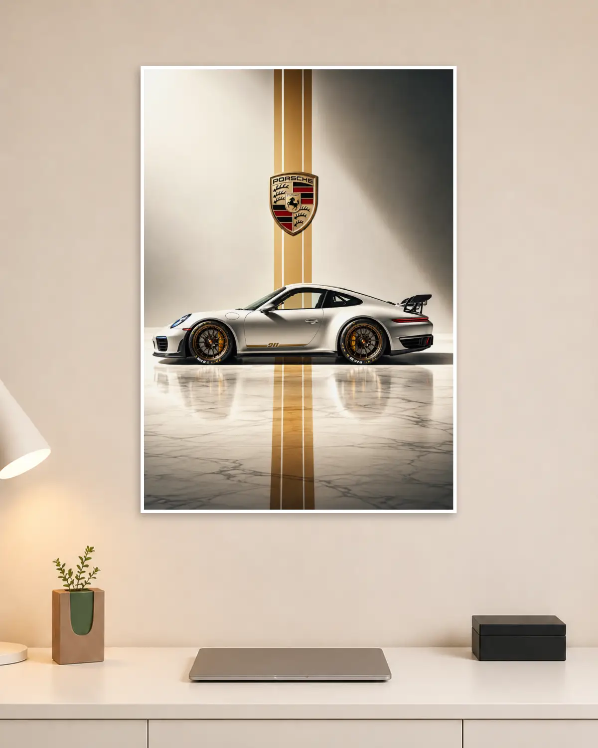 Porsche 911 Car Wall Poster
