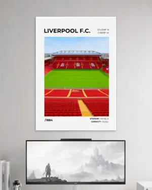 Liverpool FC Football Wall Poster