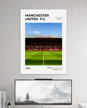 Manchester United FC Football Wall Poster