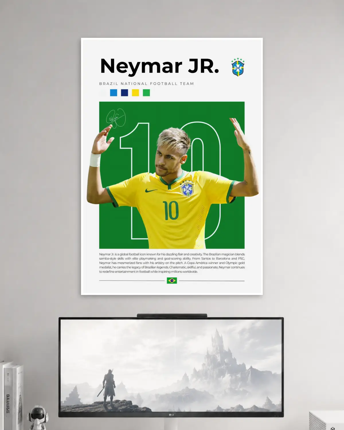 Neymar Jr Wall Poster