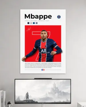 Mbappe Wall Poster