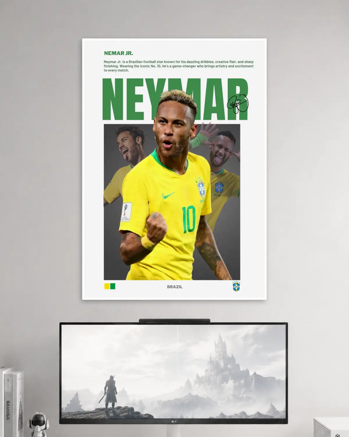 Neymar Jr Wall Poster