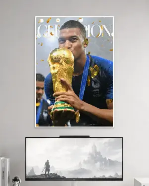 Mbappe Wall Poster