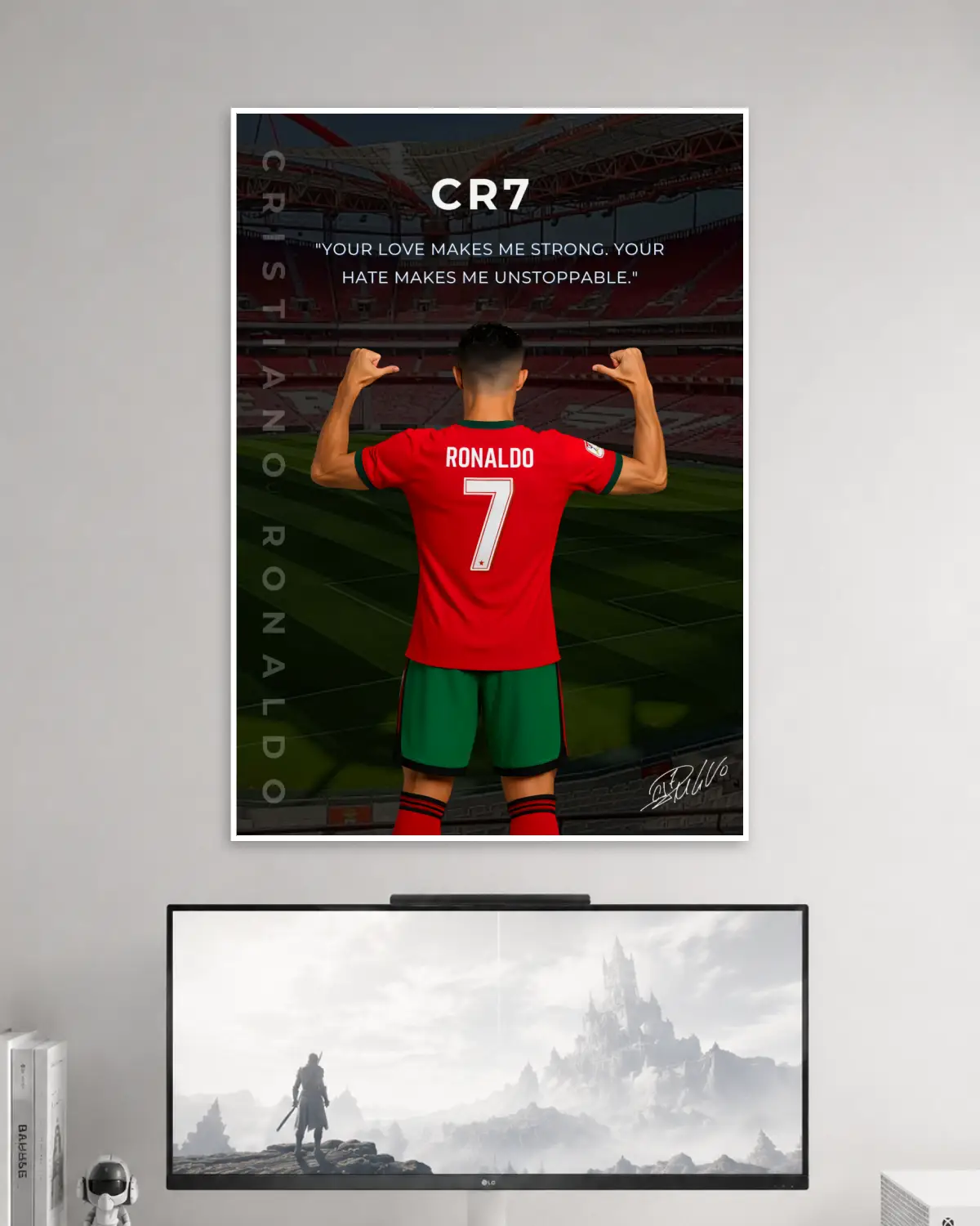 Cristiano Ronaldo Wall Poster
