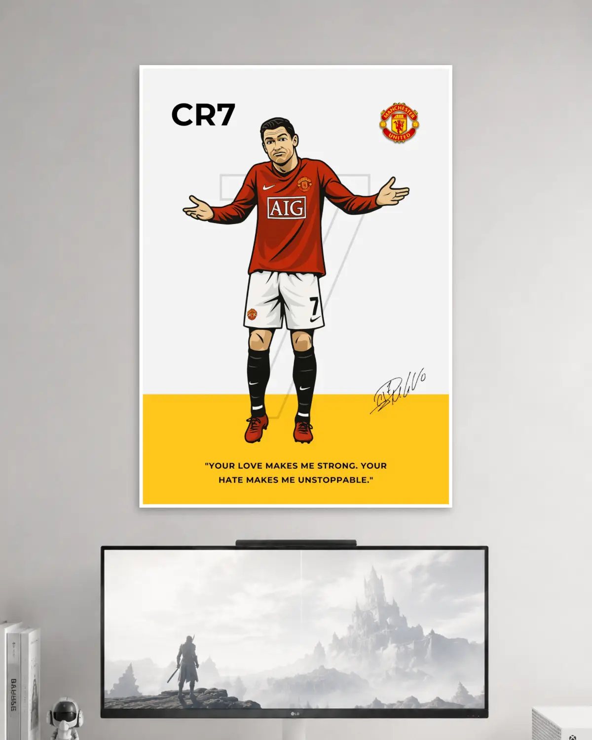 Cristiano Ronaldo Wall Poster