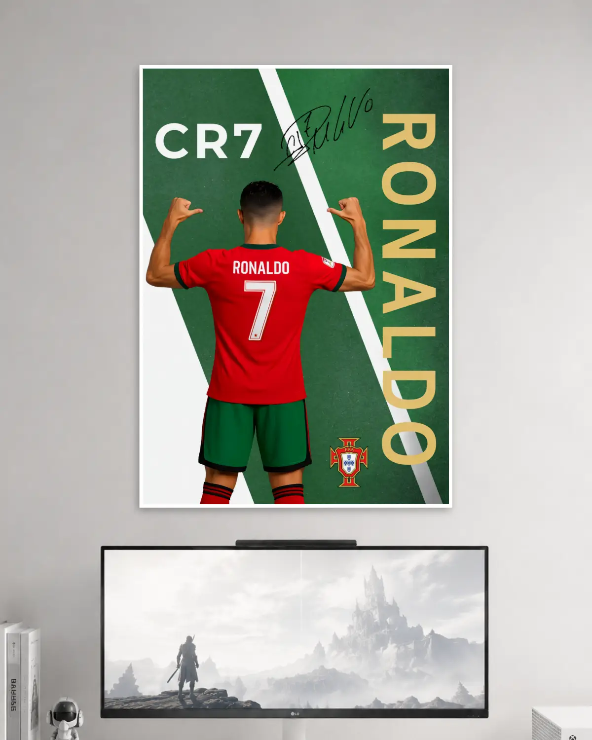 Cristiano Ronaldo Wall Poster