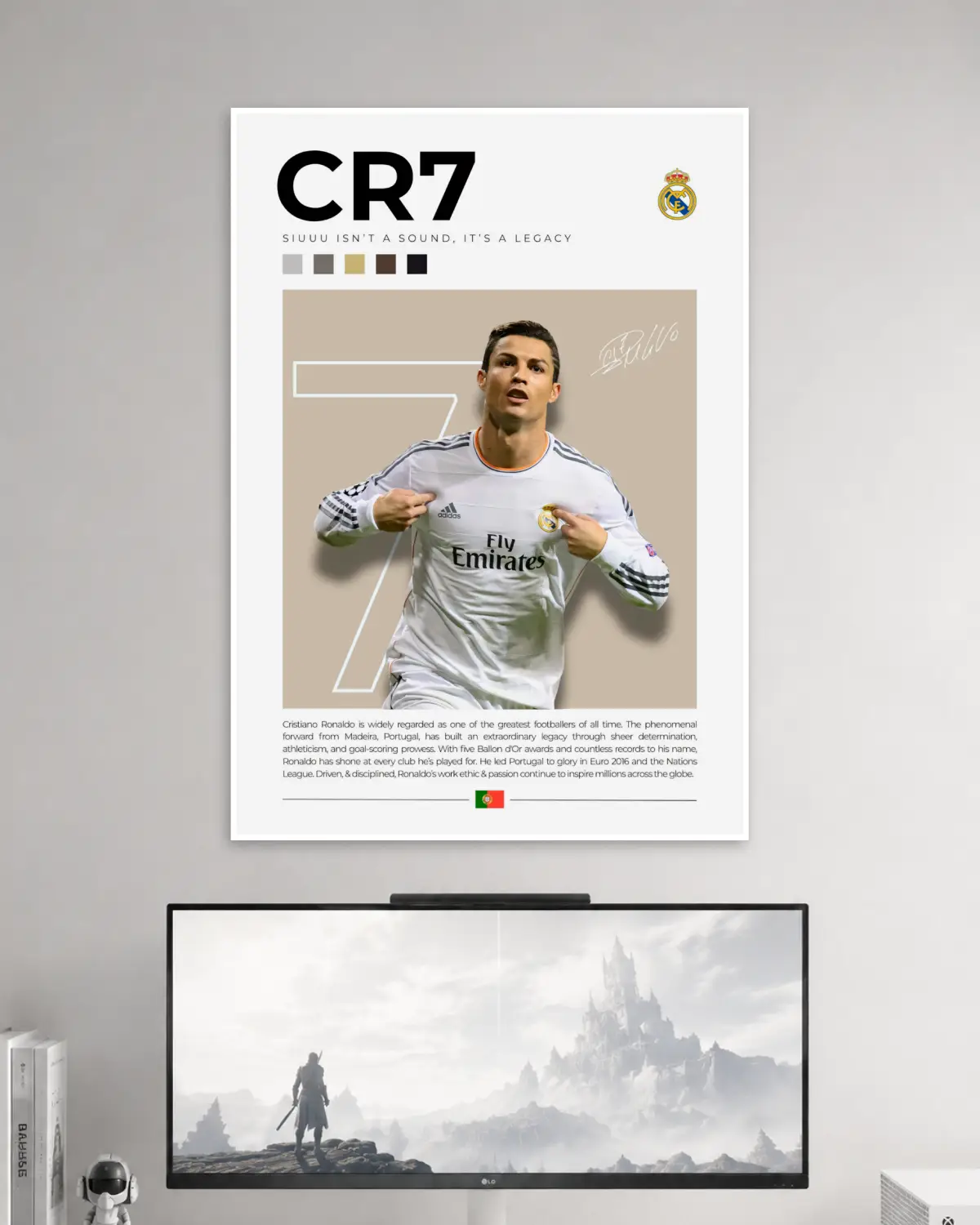 Cristiano Ronaldo Wall Poster