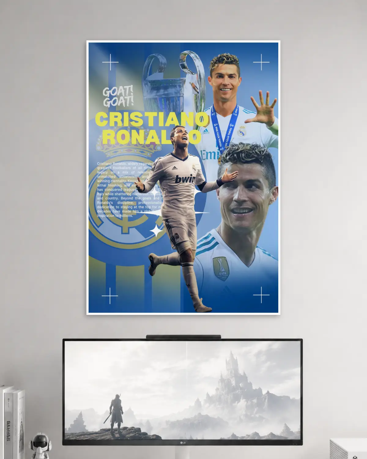 Cristiano Ronaldo Wall Poster