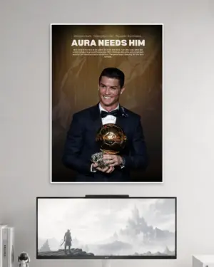 Cristiano Ronaldo Wall Poster