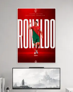 Cristiano Ronaldo Wall Poster