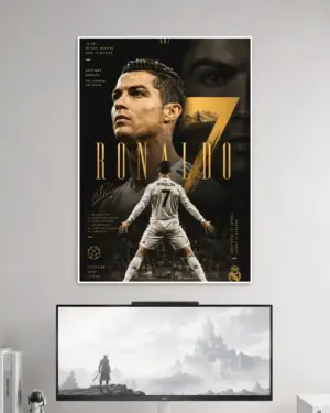 Cristiano Ronaldo Wall Poster