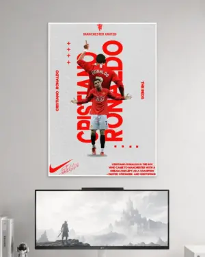 Cristiano Ronaldo Wall Poster