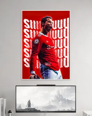 Cristiano Ronaldo Wall Poster