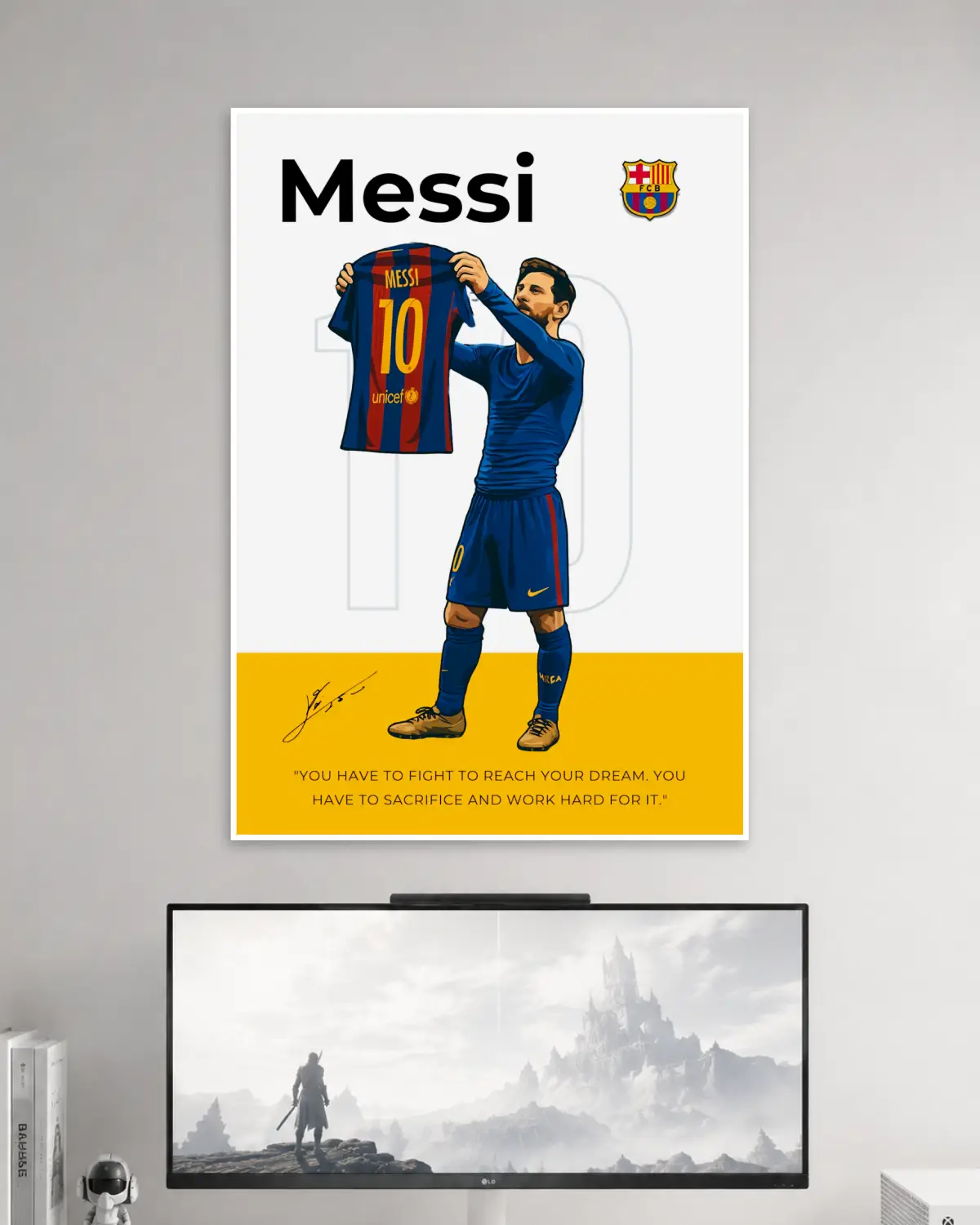 Lionel Messi Wall Poster