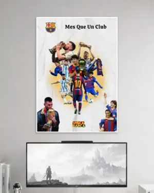 Lionel Messi Wall Poster