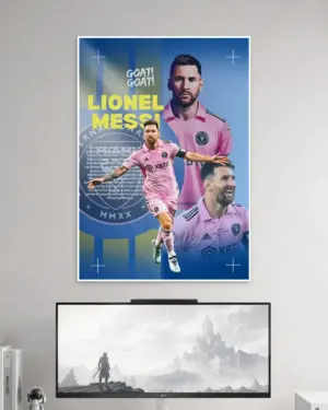 Lionel Messi Wall Poster