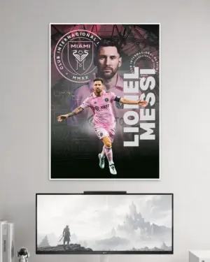 Lionel Messi Wall Poster