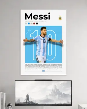 Lionel Messi Wall Poster