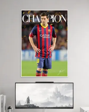 Lionel Messi Wall Poster