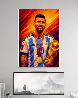 Lionel Messi Wall Poster